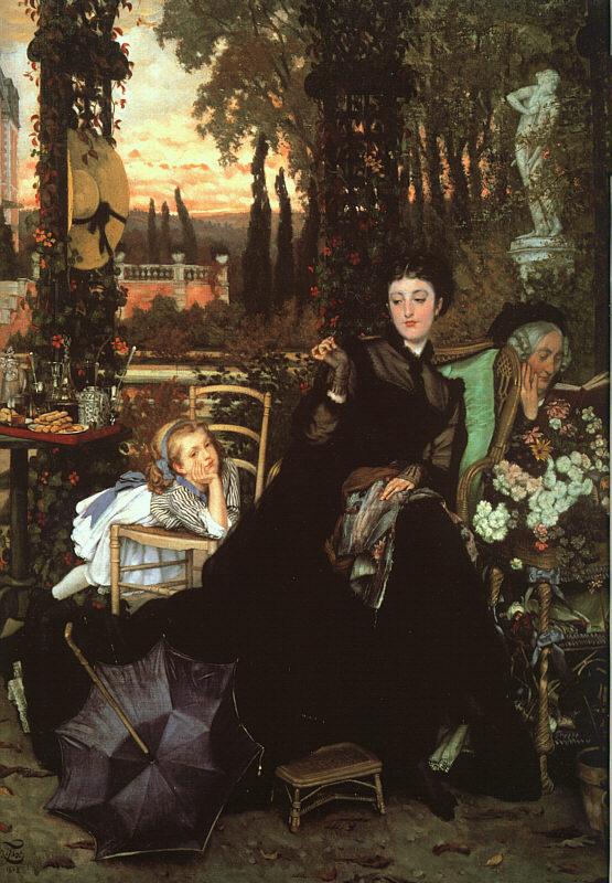 James Tissot Une Veuve  (A Widow)